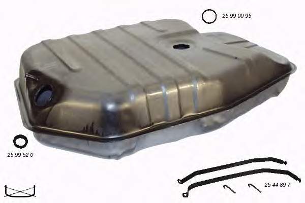 Tanque de combustible Ford Granada (GNU)