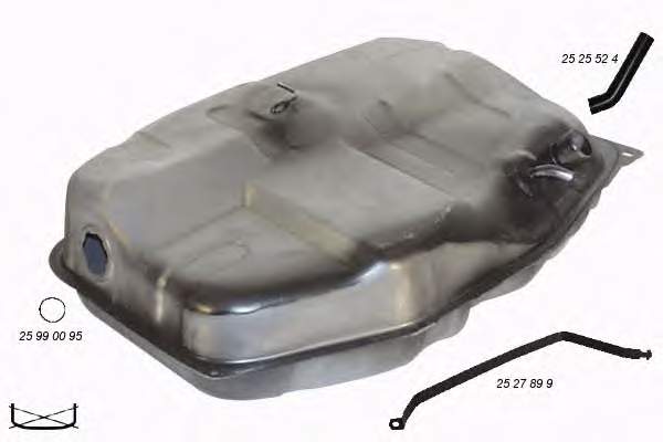 Tanque de combustible para Ford Orion (AFD)