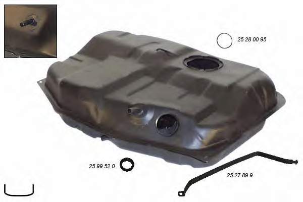 Tanque de combustible Ford Orion 2 (AFF)