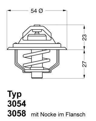 305487D50 Wahler termostato