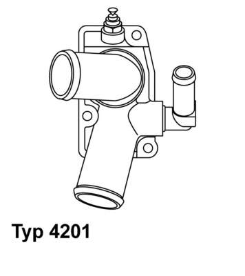 420192D Wahler termostato, refrigerante