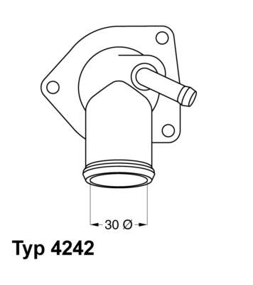 Termostato 424292D Wahler