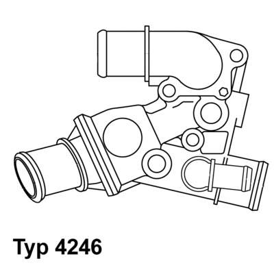 Termostato, refrigerante 46525581 Fiat/Alfa/Lancia