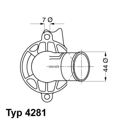 Comprar 428187D Wahler Termostato