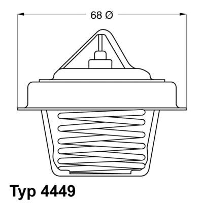 Termostato, refrigerante 7700260959 Renault (RVI)