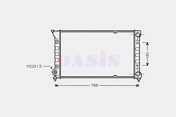 Comprar 353121253J VAG Radiador de auto