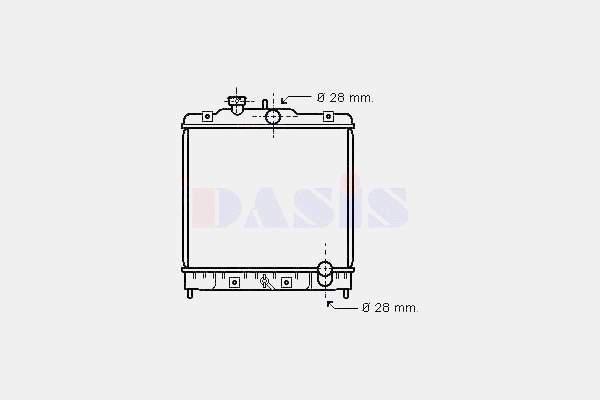 100014N Dasis Refrigeración del motor
