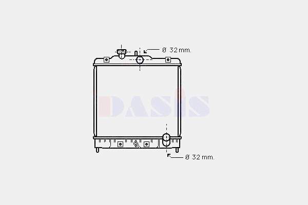100550N Dasis Refrigeración del motor