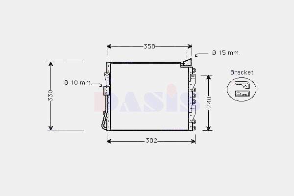 Condensador Honda 80110SR1A23