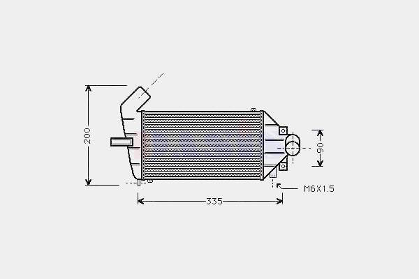 Radiador de aire de admisión Mahle Original CI51000P precio, desde 43,56 EUR