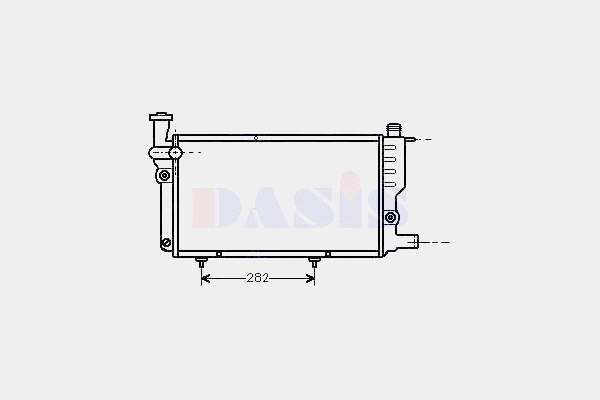 160070N Dasis Refrigeración del motor