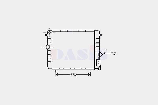 7700784041 Renault (RVI) radiador refrigeración del motor