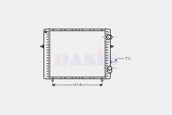 Comprar R156T02 NPS Radiador de auto