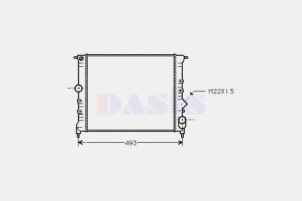 Comprar 7700803753 Renault (RVI) Radiador de auto