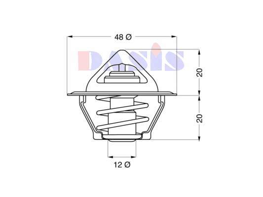750383N Dasis Termostato de agua