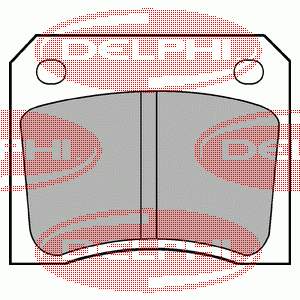 JLM9728 Aston Martin pastillas de freno traseras