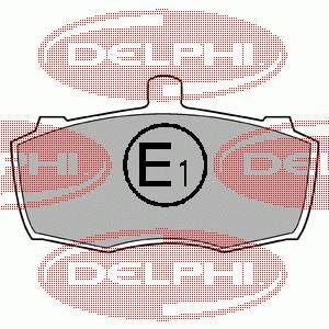 Comprar LP413 Delphi Pastillas delanteras de freno