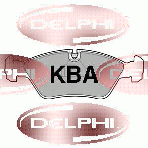Comprar LP441 Delphi Pastillas delanteras de freno