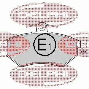 Pastillas freno delanteras Delphi LP778 precio, desde 20,93 EUR