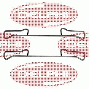 LX0155 Delphi juego de reparación, pastillas de frenos