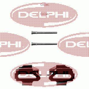 Juego de reparación, frenos traseros LX0162 Delphi