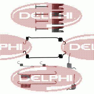 LY1226 Delphi kit de montaje, zapatas de freno traseras