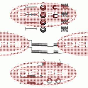 Kit de montaje de zapatas de freno traseras para Nissan Micra  K10