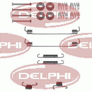 LY1261 Delphi kit de montaje, zapatas de freno traseras