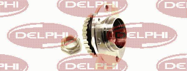 BK1251 Delphi cubo de rueda trasero