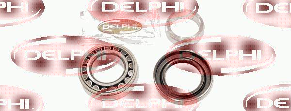 BK356 Delphi cojinete de rueda trasero