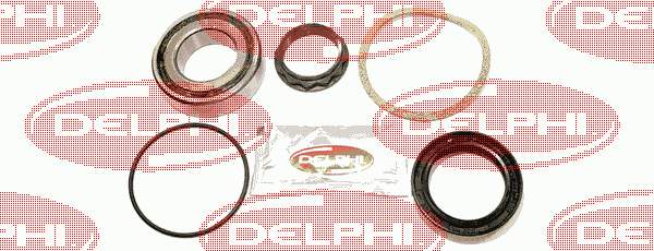 BK378 Delphi cojinete de rueda trasero