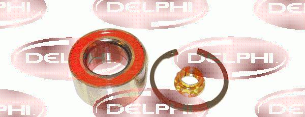 BK381 Delphi cojinete de rueda trasero
