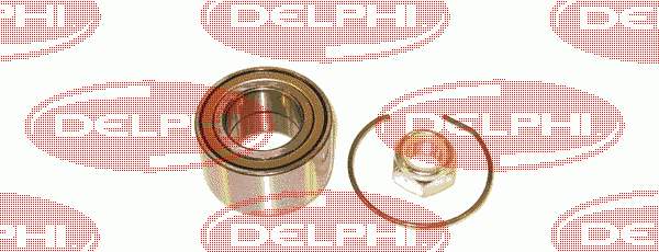 BK367 Delphi cojinete de rueda delantero