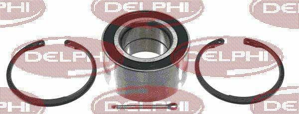 BK283 Delphi cojinete de rueda delantero