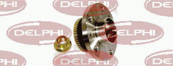 BK1068 Delphi cojinete de rueda trasero