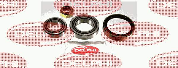 BK1079 Delphi cojinete de rueda trasero interior