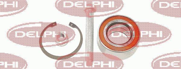 BK1092 Delphi cojinete de rueda trasero