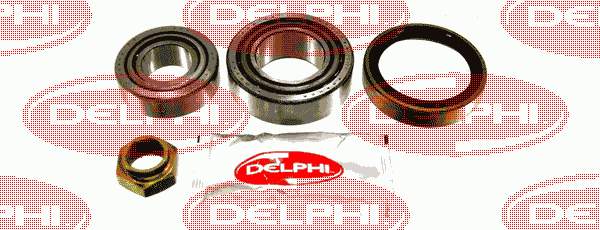 BK1081 Delphi cojinete de rueda trasero