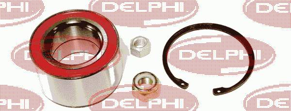 BK1047 Delphi cojinete de rueda delantero