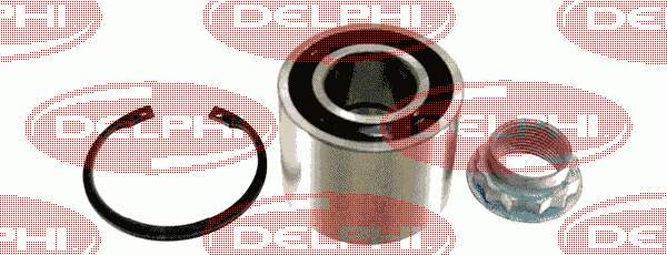 BK1194 Delphi cojinete de rueda trasero