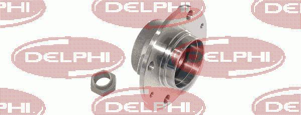 BK1230 Delphi cubo de rueda trasero