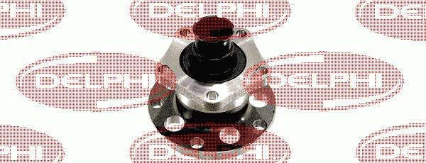 BK1218 Delphi cubo de rueda trasero