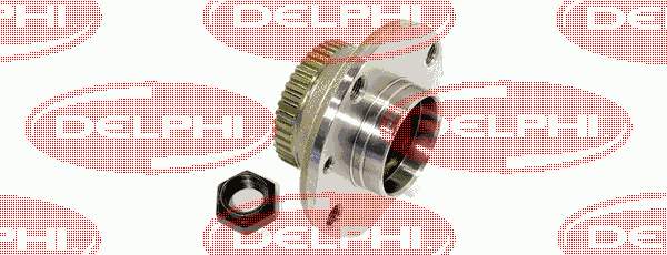 BK1104 Delphi cubo de rueda trasero