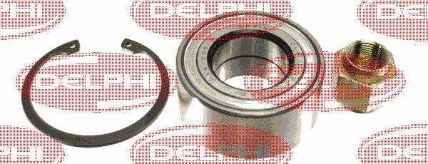 BK1167 Delphi cubo de rueda trasero