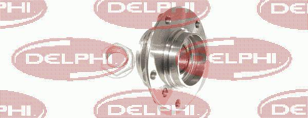 BK1128 Delphi cubo de rueda delantero