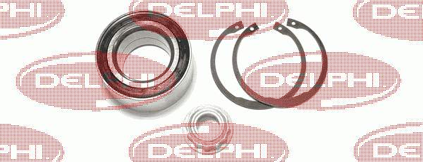 BK953 Delphi cojinete de rueda delantero