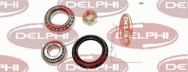 Cojinete de rueda trasero BK987 Delphi