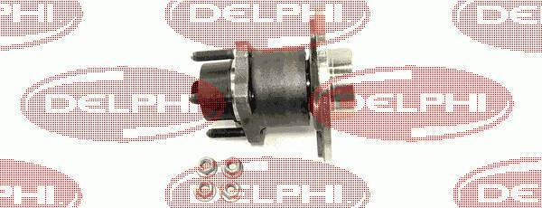 BK701 Delphi cubo de rueda trasero