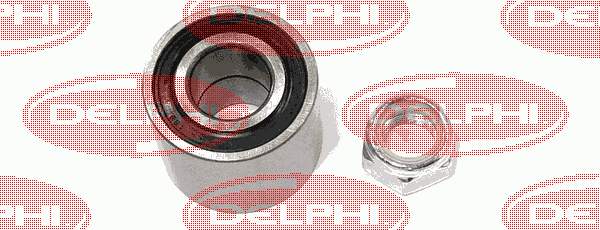 BK579 Delphi cojinete de rueda trasero