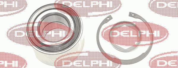 BK489 Delphi cojinete de rueda trasero